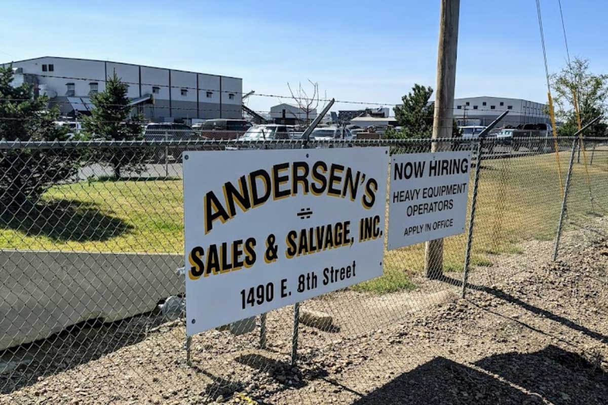 Andersen's Sales & Salvage Inc at 1490 E 8th St, Greeley, CO 80631