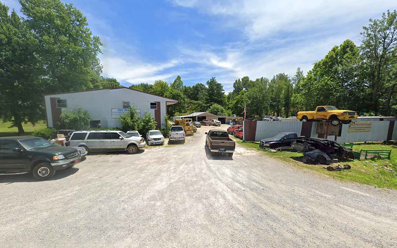 Don Phillips Auto Salvage at 608 KY-81, Calhoun, KY 42327