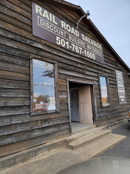 A-1 Railroad Salvage Hardware store at 3029 Albert Pike Rd