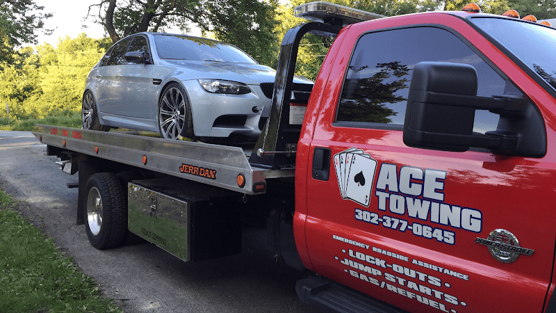 ACE TOWING & WE PAY CASH FOR CARS Towing service at 511 Belmont Ave