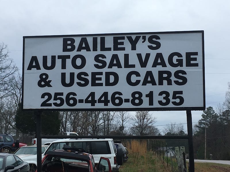 Bailey&apos;s Auto Salvage & Used Cars Used auto parts store at 5830 Lagrange Rd