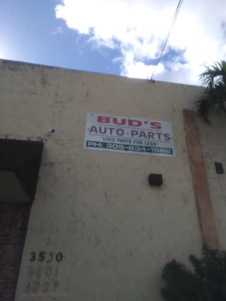 Bud&apos;s Auto Parts Auto parts store at 3550 NW S River Dr