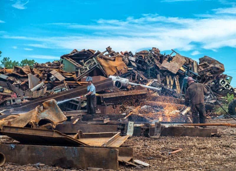 Ferrous Processing & Trading Co Pontiac LLC Recycling center at 500 Collier Rd