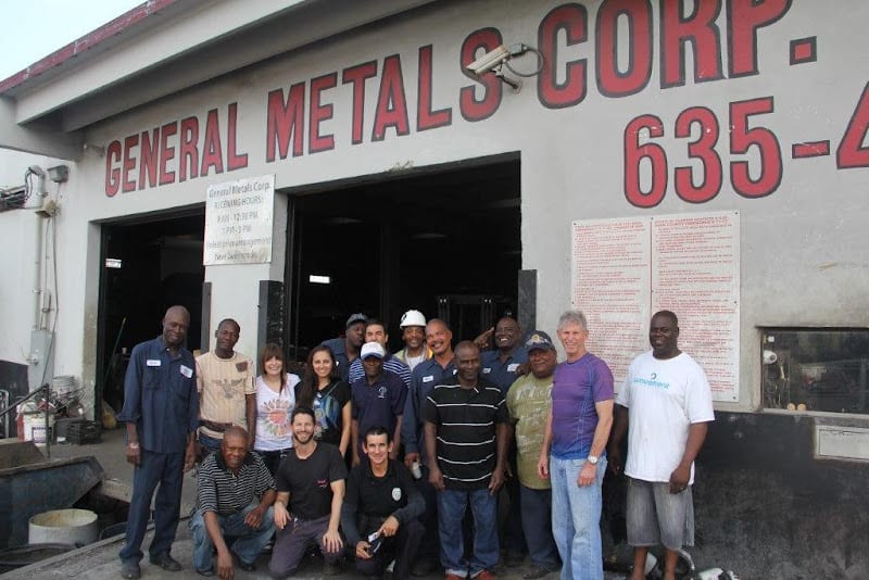 General Metals Corporation Scrap metal dealer at 3115 NW N River Dr