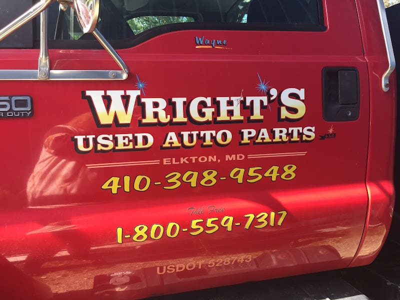 Wright&apos;s Used Auto Parts Used auto parts store at 826 Union Church Rd