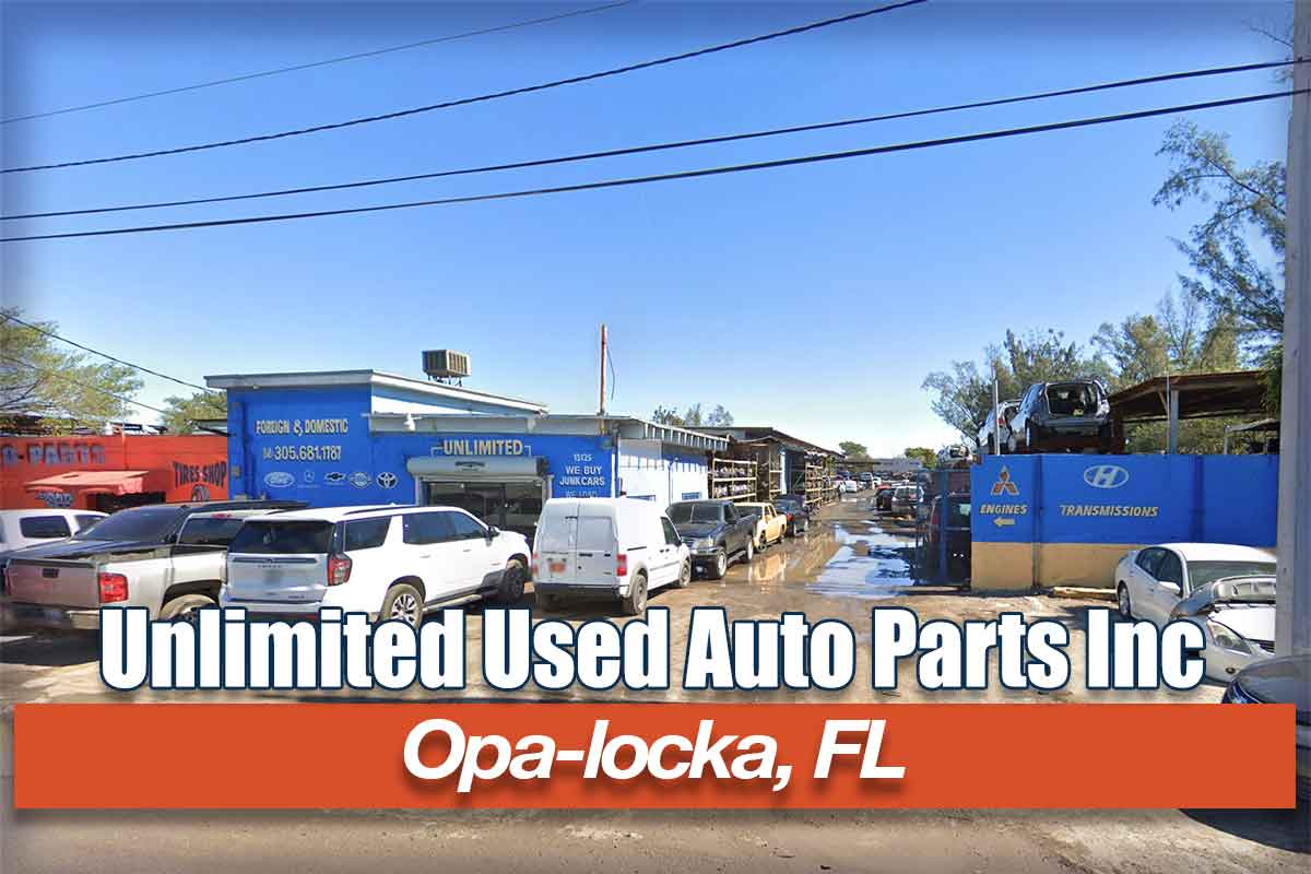 Unlimited Used Auto Parts at 13125 Cairo Ln, Opa-locka, FL 33054